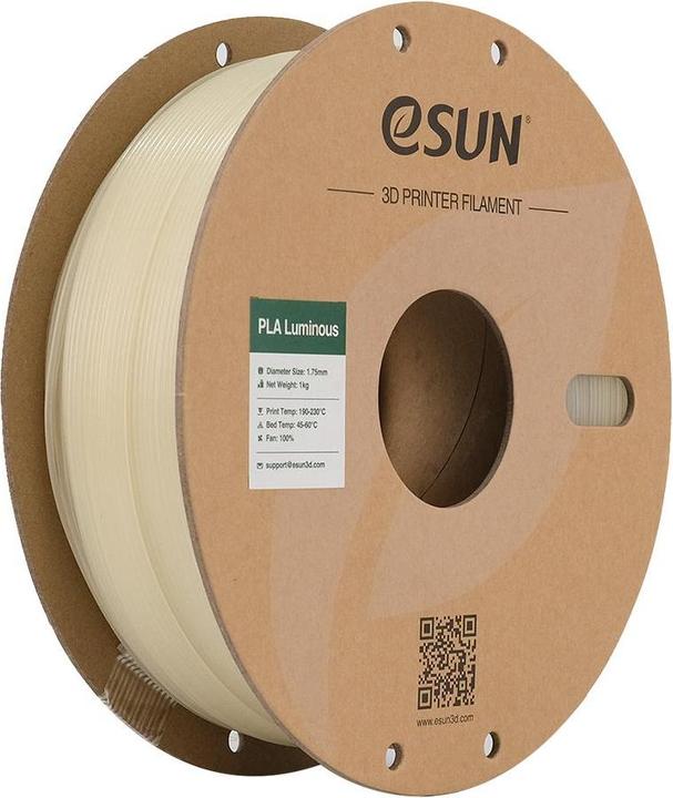 Image du produit eSUN Filament PLA Luminous Rainbow 1.75mm 1Kg (PLA, 1.75 mm, 1000 g, Multicolore)