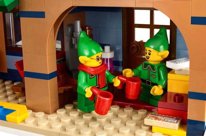 Productafbeelding LEGO Kerstman's postkantoor (10339, LEGO Icons, LEGO Zeldzame Sets)