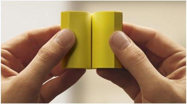 Actual product image Post-it 653y (38 x 51 mm)