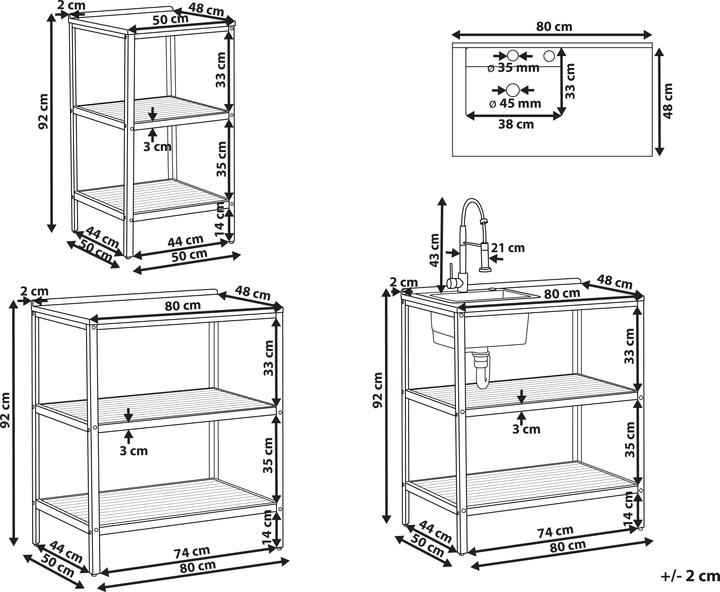 Actual product image Beliani Ivrea