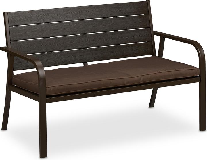 Actual product image Relaxdays Garden bench