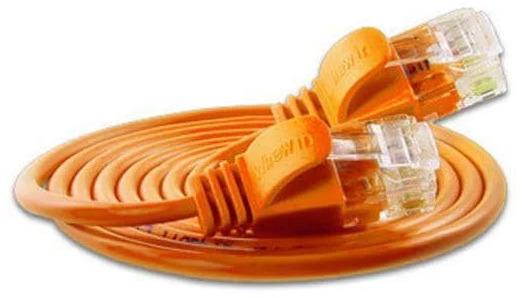Produktbild Wirewin Slim Patchkabel: UTP, 50cm, orange (U/UTP, CAT6, 0.50 m)
