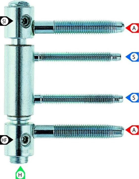 Actual product image Anuba Front door hinges Top 320 Lift
