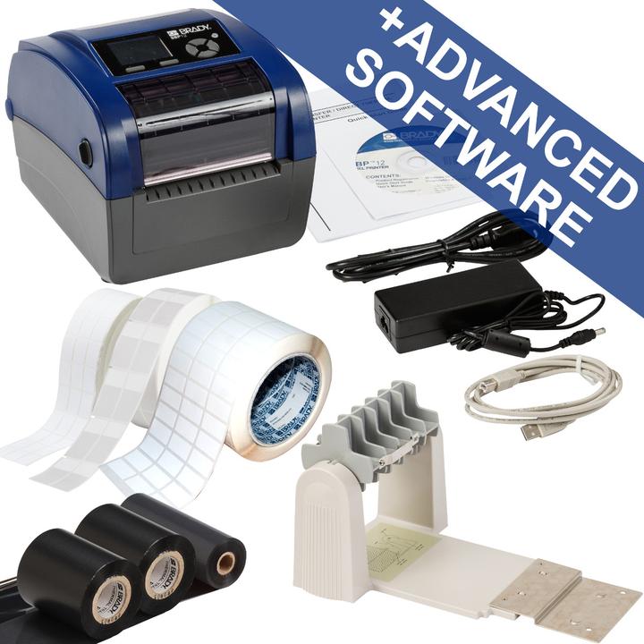 Immagine prodotto Brady BBP12-DATA Kit-EU, stampante a trasferimento termico, larghezza massima 118 mm, 300 dpi, seriale, (300 dpi)