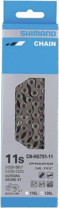 Actual product image Shimano CN-HG701 chain 11-speed (11-speed)