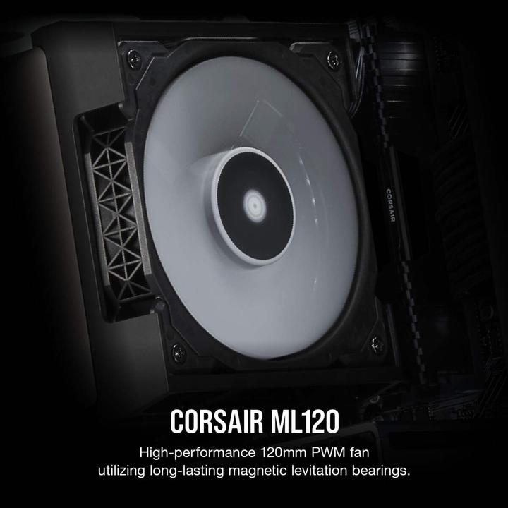 Produktbild Corsair Ml120 (120 mm, 2 x)