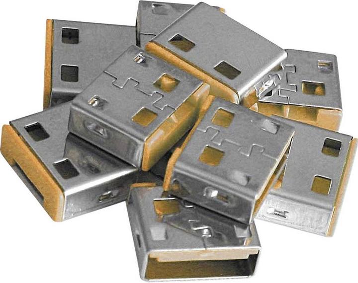 Actual product image Lindy USB Port Locker 10 pieces