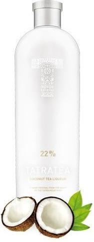 Actual product image Karloff TATRATEA COCONUT Tea Liqueur 70 cl / 22 % Slovakia (1 x 70 cl)