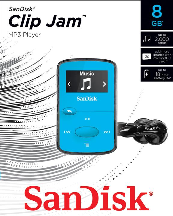 Image du produit SanDisk Clip Jam (8 Go)
