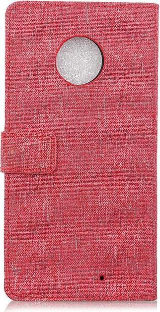 Actual product image MU Classic Leather/fabric cover (Motorola Moto X4)