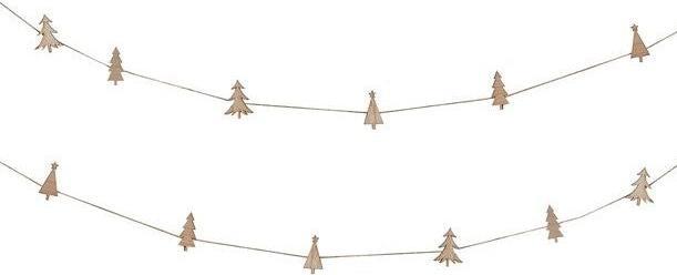 Actual product image Ginger Ray Wooden pennant chain
