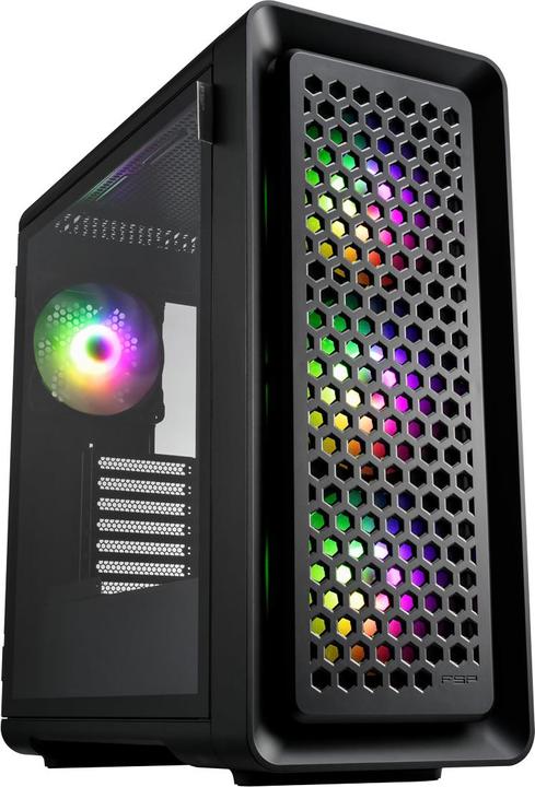 Actual product image Fortron FSP CUT593A E-ATX Ultra Tower BLACK (mATX, Mini-ITX, ATX)