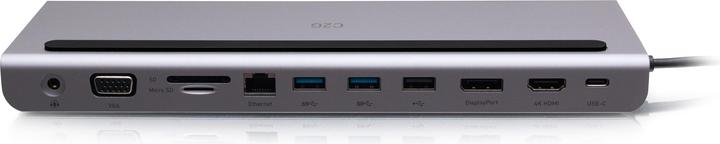 Produktbild C2G USB-C 10-in-1 Triple Display Docking (USB-C, 3 Ports)