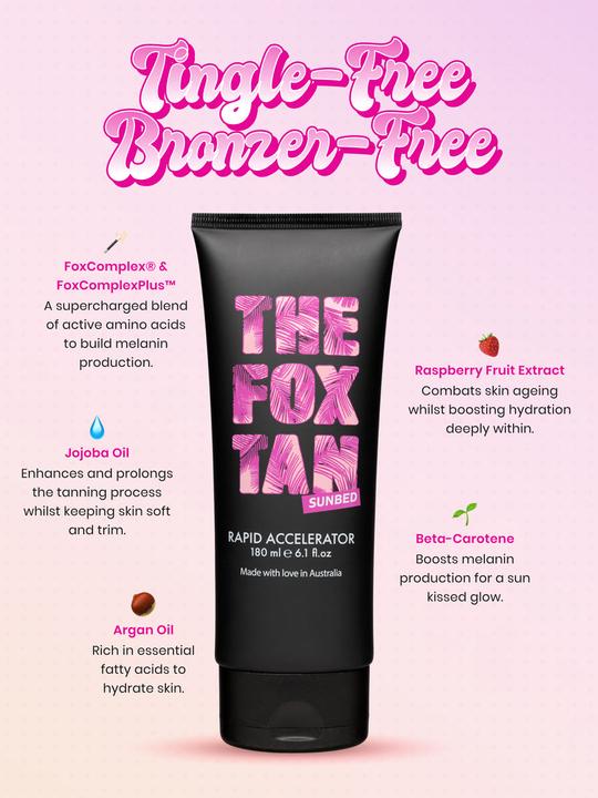 Actual product image The Fox Tan Rapid Accelerator (Self tanning cream, 180 ml)