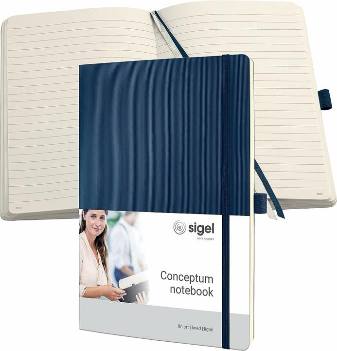 Actual product image Sigel Notebook CONCEPTUM Softcover Softwave (A4, Lined, Soft cover)