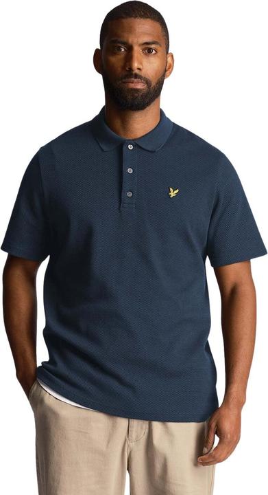 Actual product image Lyle and Scott polo hirt lyle & cott tonal texture (S)