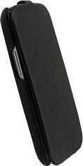 Produktbild Krusell SlimCover - Schutzhülle für Mobiltelefon - Leder - schwarz - für Samsung Galaxy S III (Samsung Galaxy S III)