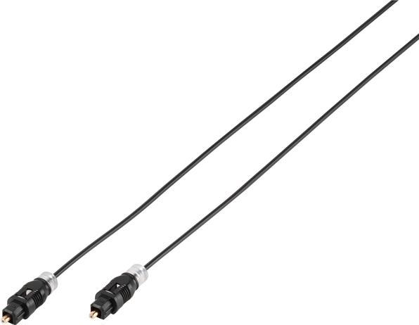 Actual product image Vivanco Fiber optic cable Toslink (1.50 m, Optical)