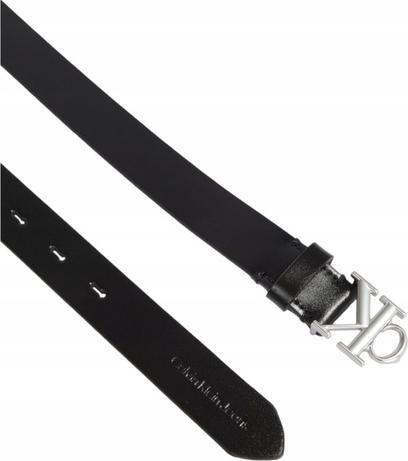 Actual product image Calvin Klein Round Mono Plaque Lthr Belt 25mm (85)