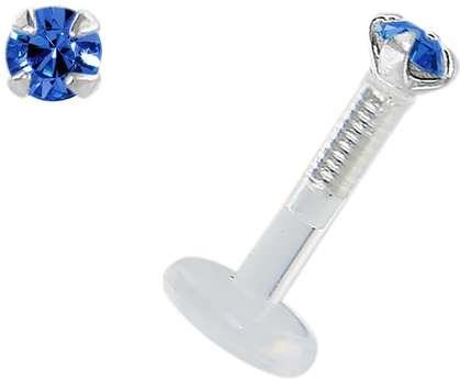 Immagine prodotto Bijouteria Piercing (Bioplastica, Argento 925, Cristallo Swarovski)