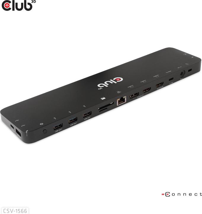 Productafbeelding Club 3D CSV-1566 (USB-C, 4 Havens)