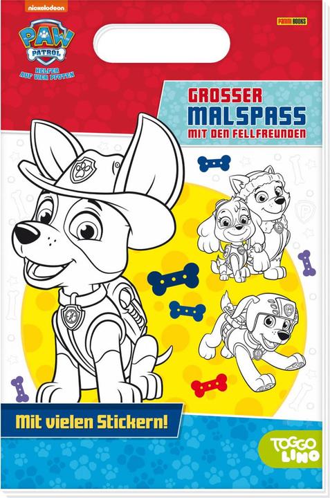 Immagine prodotto Panini PAW Patrol: grande divertimento da colorare con gli amici pelosi