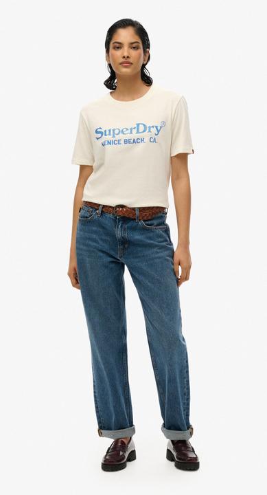 Actual product image Superdry Venue Metallic Relaxed Tee (8)