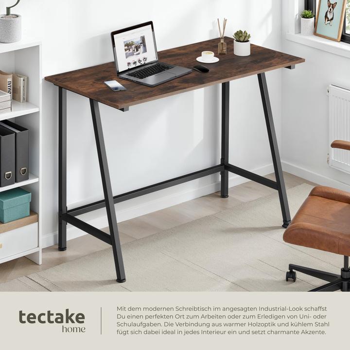 Actual product image tectake Bureau Newton (100 x 50 x 77 cm)