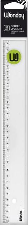 Image du produit Wonday Règle plate, 300 mm, en plastique (30 cm)