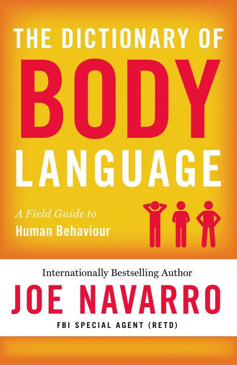 Produktbild The Dictionary of Body Language (Englisch, Joe Navarro, 2018)