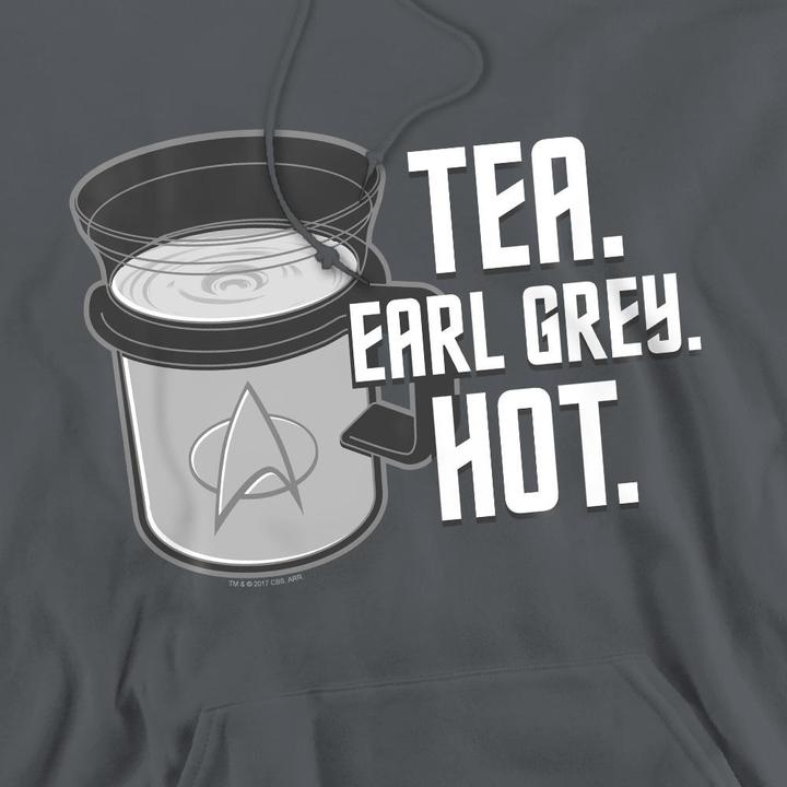 Immagine prodotto Earl Grey Felpa con Cappuccio Uomo (XL)