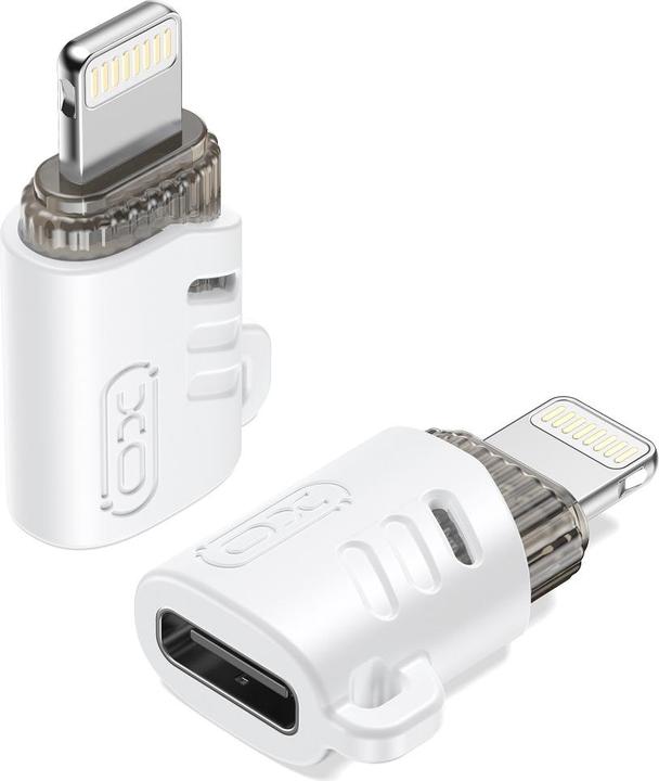 Produktbild xO Adapter NB256E USB-C - Lightning weiss (USB Typ C, Lightning)