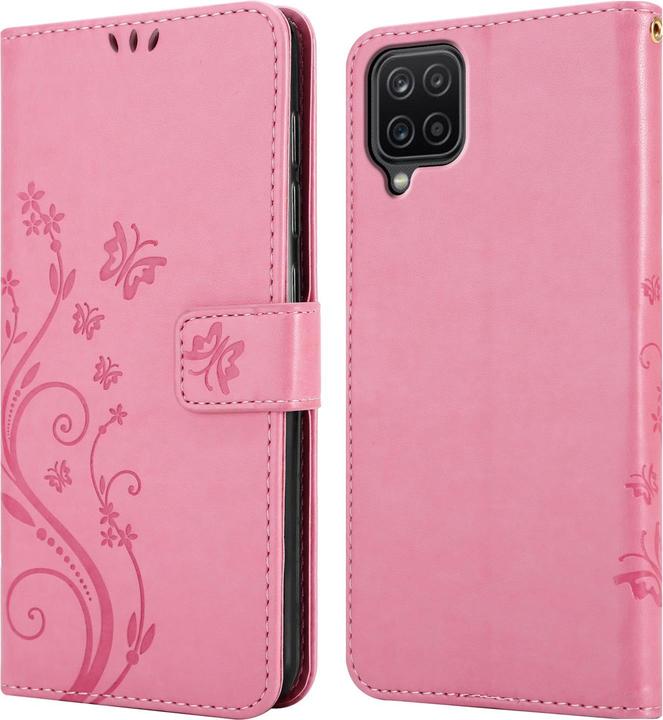 Image du produit Cadorabo Couverture du livre de fleurs (Samsung Galaxy A12)