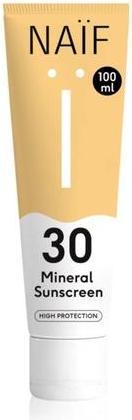 Actual product image Naïf Naif Sun Mineral Sunscreen SPF 30 100 ml (Suntan cream, SPF 30, 100 ml)
