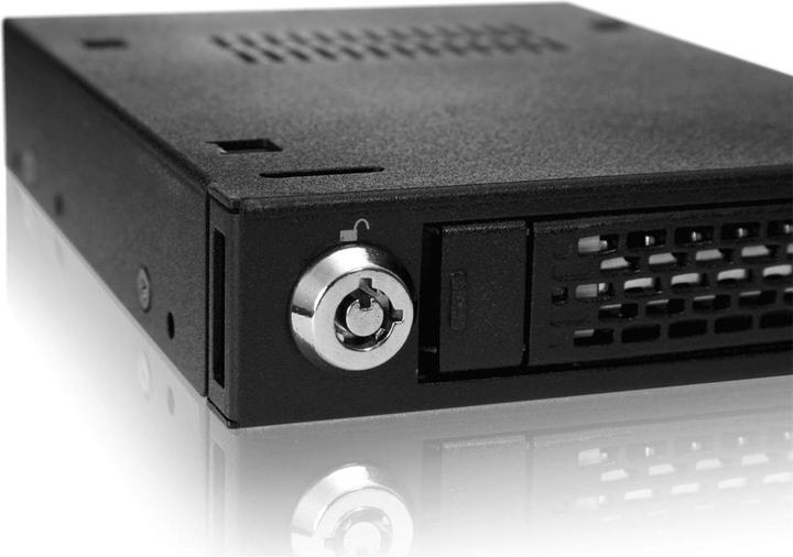 Produktbild Icy Dock MB991SK-B SATA Wechselrahmen fuer den Einbau in einen 8,89cm 3,5Zoll Schacht Eagle-Hook Verschlus...