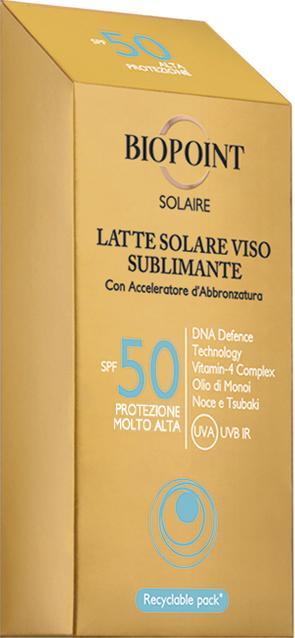 Immagine prodotto Biopoint Latte corpo sublimante SPF50+ 200ml (Latte solare, SPF 50, 200 ml)