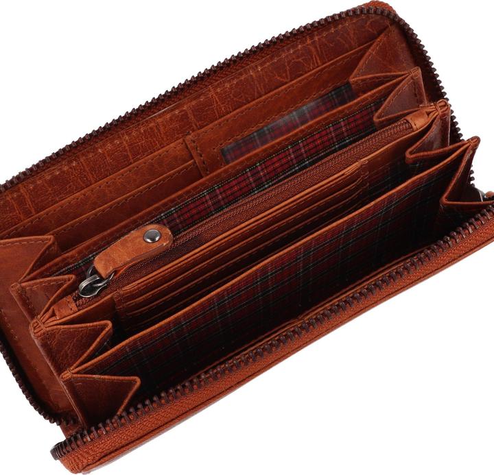 Immagine prodotto Greenburry House of Norway Geldbörse RFID Schutz Leder 19 cm