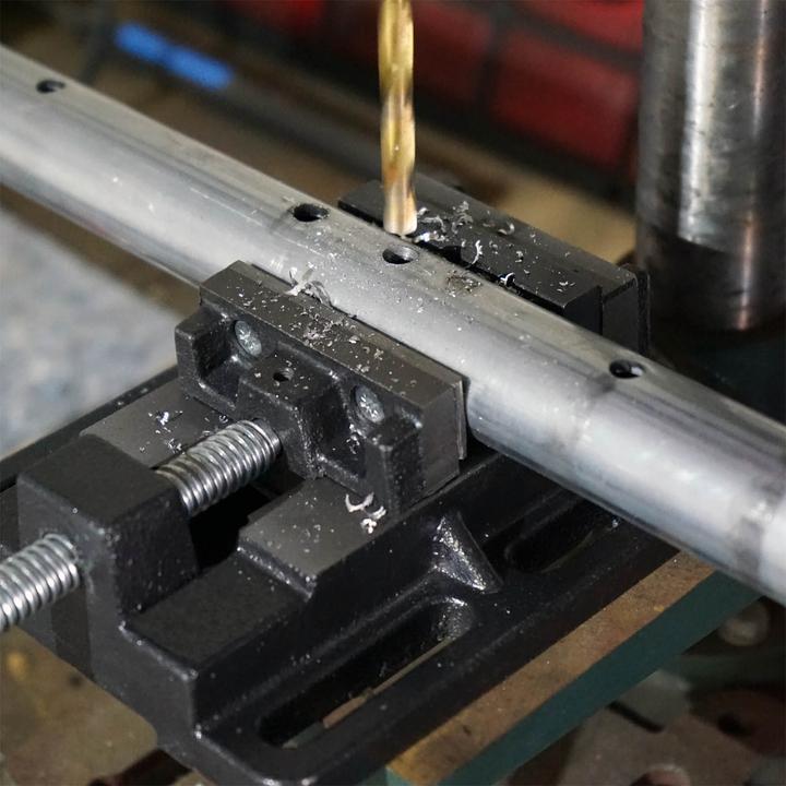 Actual product image Wiltec Drill Press Vise Bench Clamp Woodworking Drilling Machine 100mm (100 mm)