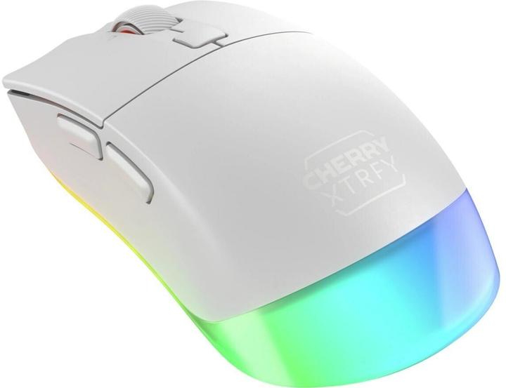 Actual product image CHERRY xtrfy M50 White Wireless Mouse (Wireless, Cable)