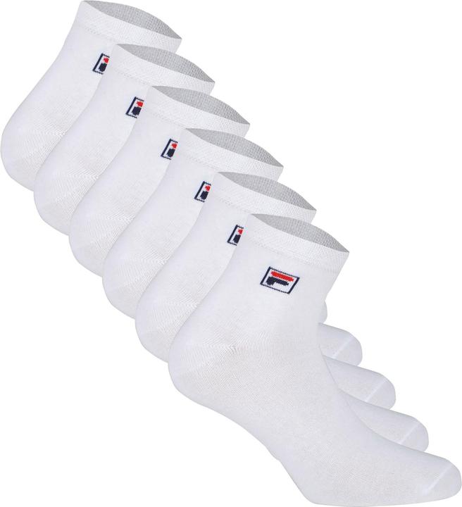 FILA Quarter Plain Socks (6er Pack, 43 - 46)