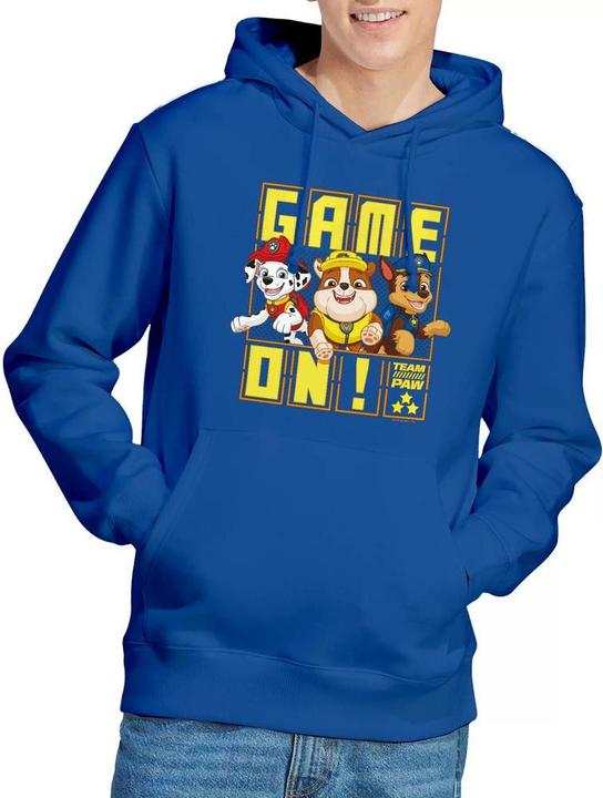Immagine prodotto Paw Patrol Game On Team Felpa con Cappuccio Zampa Uomo (L)