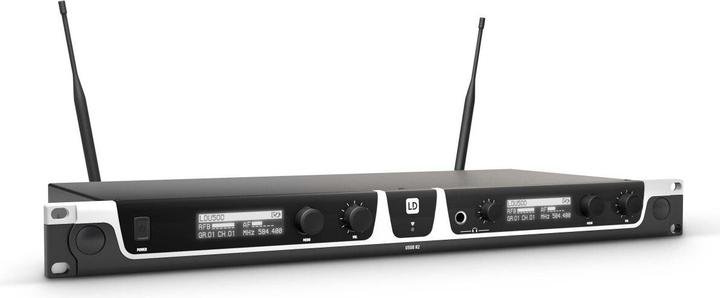 Actual product image LD Systems U508 BPHH 2 Wireless Microphone System