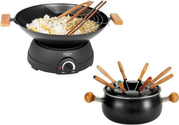 Image du produit DomoClip Set wok et fondue électrique