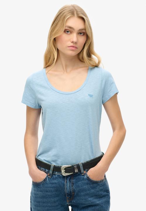Actual product image Superdry Scoop Neck Tee (16)