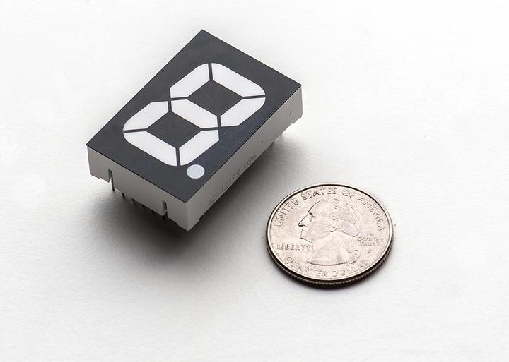 Produktbild Adafruit RGB 7-Segment Digit 2.5cm (Diverse)