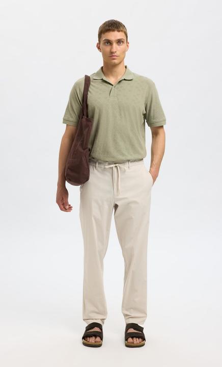 Actual product image Selected Homme Jacquard Polo shirt (S)
