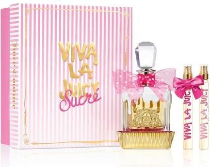 Juicy Couture Viva La Juicy Sucre 100ml Eau De Parfum - 3 Piece Fragrance Gift (Eau de parfum, 100 ml)