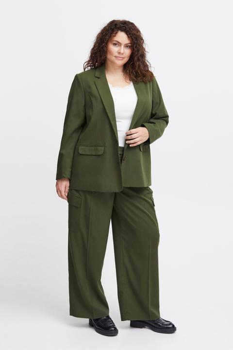 Actual product image Fransa Plus Size Selection - FPLEA BLA 1 - Blazer - 20612792 (54)