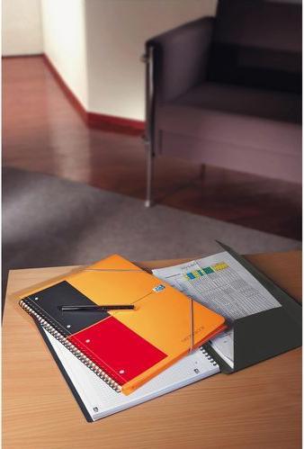 Image du produit Oxford Meetingbook (A4, Quadrillé, Couverture souple)