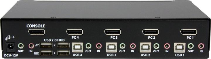Actual product image StarTech 4 Port Displayport Kvm Switch